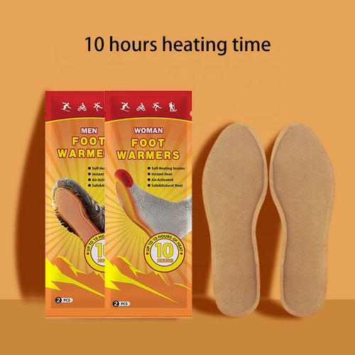Foot Warmers - Air Activated Instant Heat, Up to 8 Hours of Warmth | Portable Winter Essentials