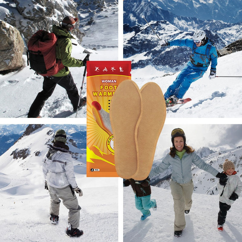 Foot Warmers - Air Activated Instant Heat, Up to 8 Hours of Warmth | Portable Winter Essentials